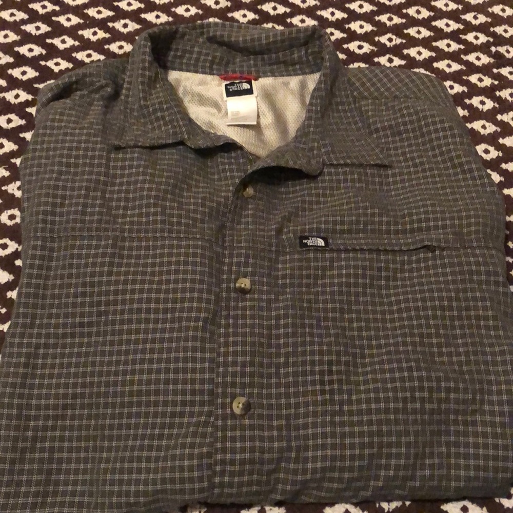 The North Face button down